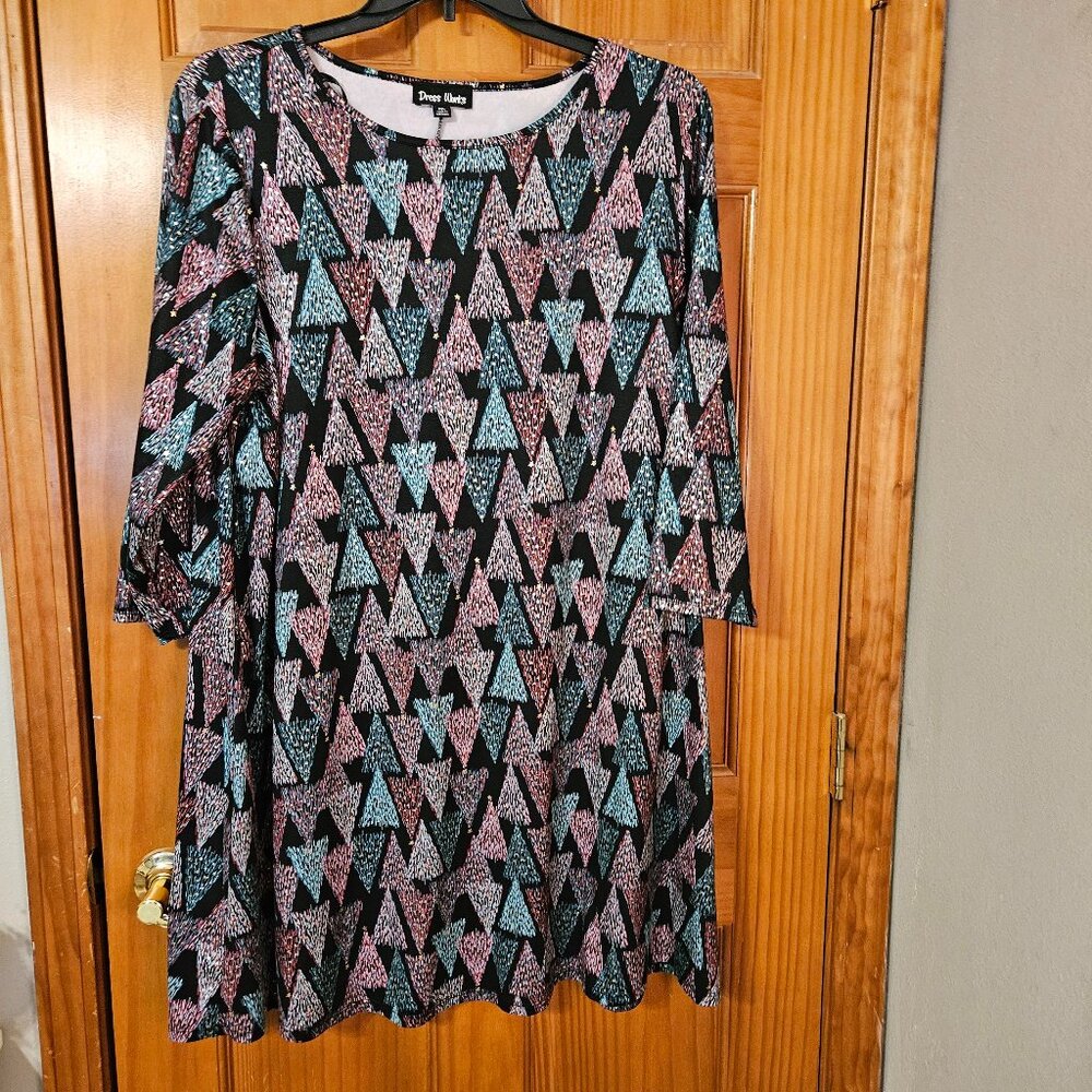 Christmas Dress-Plus Size